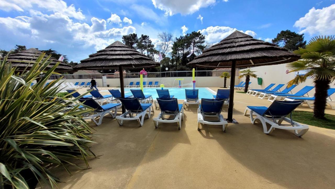 Belles Vacances En Bord De Mer Dans Camping 4 Etoiles Villa Saint-Jean-de-Monts Exteriör bild