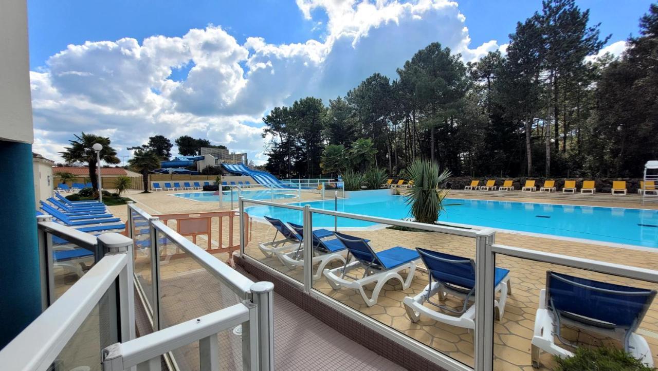 Belles Vacances En Bord De Mer Dans Camping 4 Etoiles Villa Saint-Jean-de-Monts Exteriör bild