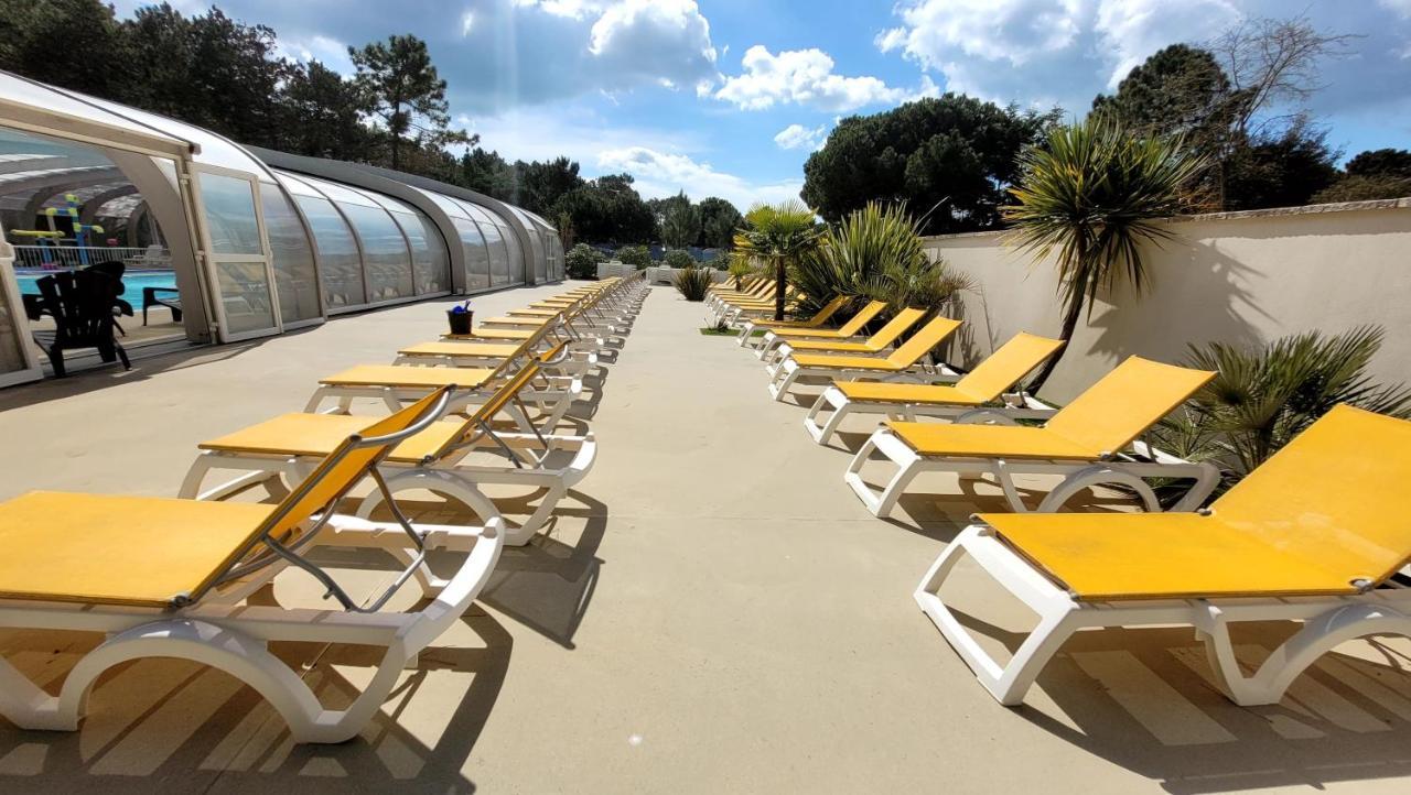 Belles Vacances En Bord De Mer Dans Camping 4 Etoiles Villa Saint-Jean-de-Monts Exteriör bild